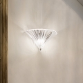 Ideal Lux - Applique murale SANTA 1xE14/40W/230V transparente