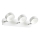 Ideal Lux - Applique murale spot LED OBY 3xLED/6W/230V IRC 90 blanche