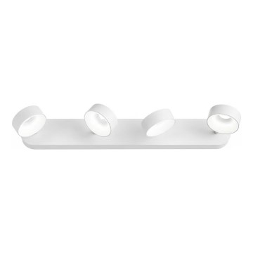 Ideal Lux - Applique murale spot LED orientable OBY 4xLED/6W/230V IRC 90 blanche