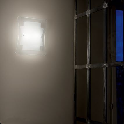 Ideal Lux - Applique murale TRIPLO 2xE27/60W/230V transparente