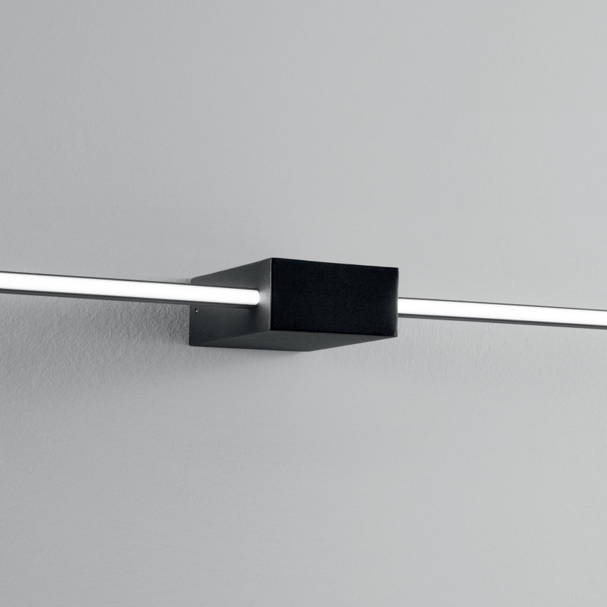 Ideal Lux - Applique pour tableaux LED THEO LED/12W/230V 75 cm CRI 90 noire
