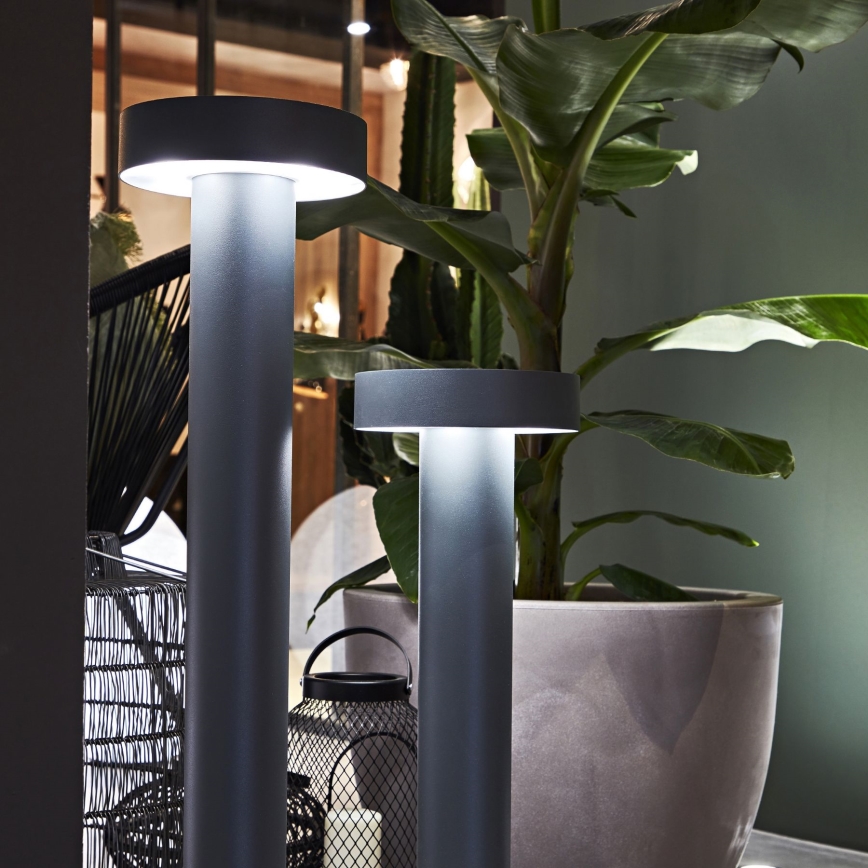 Ideal Lux - Außenleuchte 4xG9/15W/230V 60 cm IP44 anthrazit