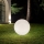 Ideal Lux - Außenleuchte DORIS 1xE27/60W/230V Ø 48 cm IP44 grau