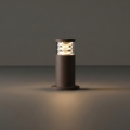 Ideal Lux - Außenleuchte TRONCO 1xE27/42W/230V 25 cm IP65 braun