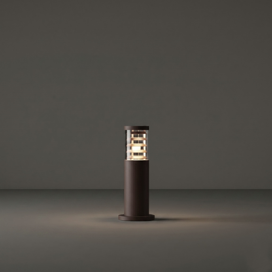 Ideal Lux - Außenleuchte TRONCO 1xE27/42W/230V 40 cm IP65 braun