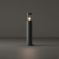 Ideal Lux - Außenleuchte TRONCO 1xE27/42W/230V 60 cm IP65 anthrazit
