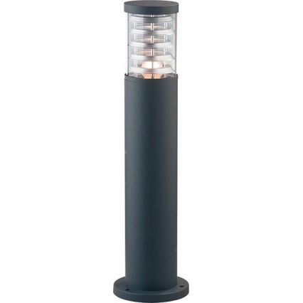 Ideal Lux - Außenleuchte TRONCO 1xE27/42W/230V 60 cm IP65 Anthrazit