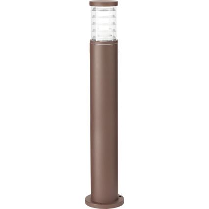 Ideal Lux - Außenleuchte TRONCO 1xE27/42W/230V 80 cm IP65 braun
