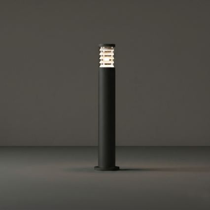 Ideal Lux - Außenleuchte TRONCO 1xE27/42W/230V 80 cm IP65 schwarz