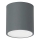 Ideal Lux - Außenstrahler TECHO 1xGU10/20W/230V Ø 9 cm IP54 Anthrazit
