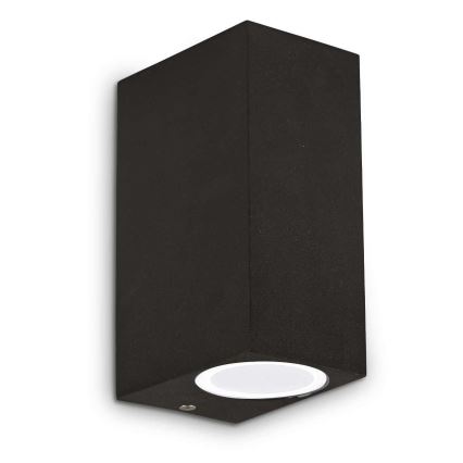 Ideal Lux - Außenwandleuchte 2xE27/28W/230V schwarz