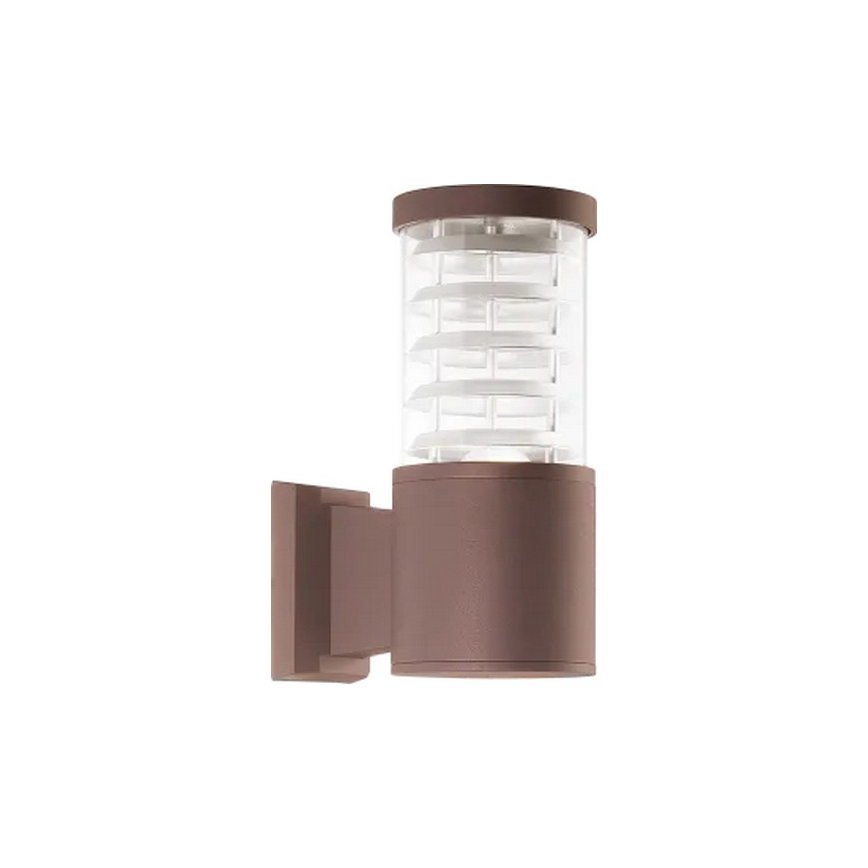 Ideal Lux - Außenwandleuchte TRONCO 1xE27/42W/230V IP44 braun