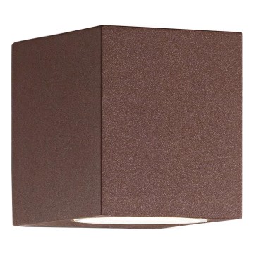 Ideal Lux - Außenwandleuchte UP 1xG9/15W/230V IP44 braun