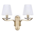 Ideal Lux - cristallo muro lampada PEGASO 2xE14/28W/230V oro
