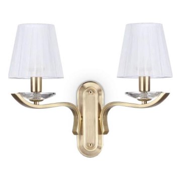 Ideal Lux - cristallo muro lampada PEGASO 2xE14/28W/230V oro