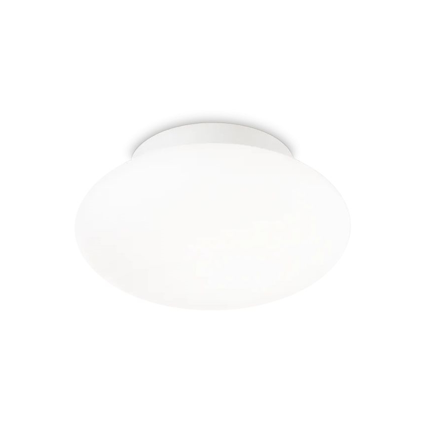 Ideal Lux - Deckenleuchte für Badezimmer BUBBLE 1xE27/60W/230V d 33,5 cm IP44 weiß