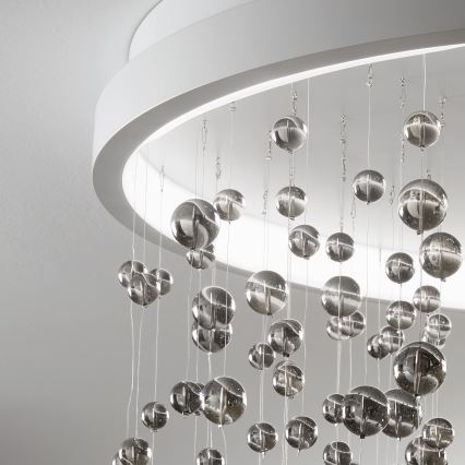 Ideal Lux - Dimmbare LED-Anbauleuchte ARMONY LED/48W/230V CRI 90 d 50 cm weiß