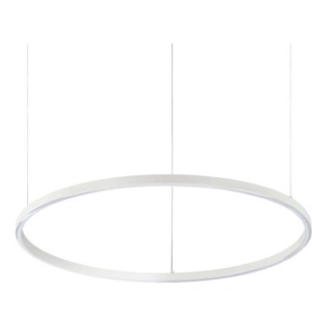 Ideal Lux - Dimmbare LED-Hängeleuchte ORACLE SLIM LED/40W/230V 4000K d 70 cm CRI 90 weiß