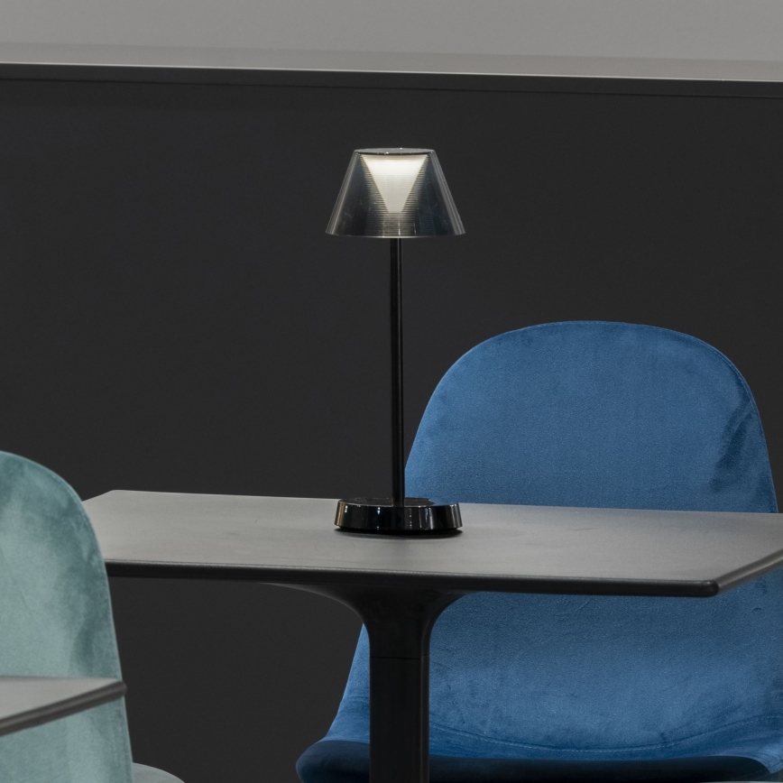 Ideal Lux - Dimmbare LED-Leuchte mit Berührungsfunktion LOLITA LED/2,8W/5V IP54 schwarz