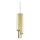 Ideal Lux - Dimmbare LED-Pendelleuchte an Kabel DORICA 3xLED/9W/230V CRI 90 Ø 9,5 cm Messing