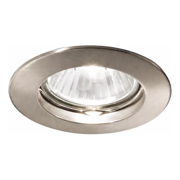 Ideal Lux - Einbauleuchte JAZZ 1xGU10/50W/230V Ø 7,7 cm mattchrom