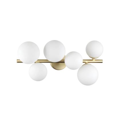 Ideal Lux - Ersatzschirm für Kronleuchter/Leuchte/Lampe PERLAGE Ø 12 cm, weiß