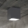 Ideal Lux - Faretto da esterno TECHO 1xGU10/20W/230V 9x9 cm IP54 antracite