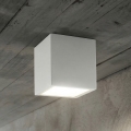 Ideal Lux - Faretto da esterno TECHO 1xGU10/20W/230V 9x9 cm IP54 bianco