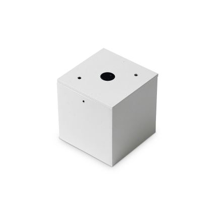 Ideal Lux - Faretto da esterno TECHO 1xGU10/20W/230V 9x9 cm IP54 bianco
