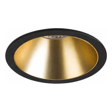 Ideal Lux - Faretto da incasso LED GAME TRIM LED/11W/230V 3000K CRI 90 ø 8,5 cm IP40 oro/nero