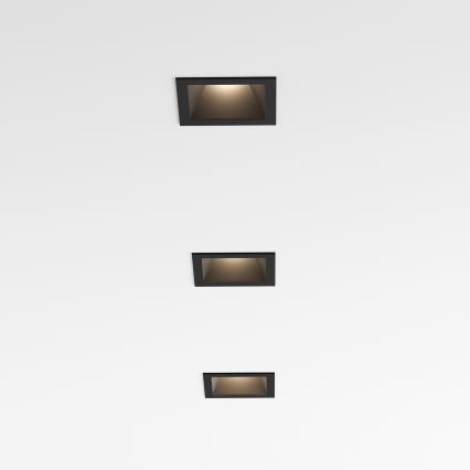 Ideal Lux - Faretto da incasso LED GAME TRIM LED/11W/230V 3000K CRI 90 8,4x8,4 cm IP40 nero
