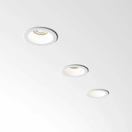 Ideal Lux - Faretto LED da incasso per bagno GAME TRIM LED/11W/230V 3000K CRI 90 Ø 8,5 cm IP65 bianco