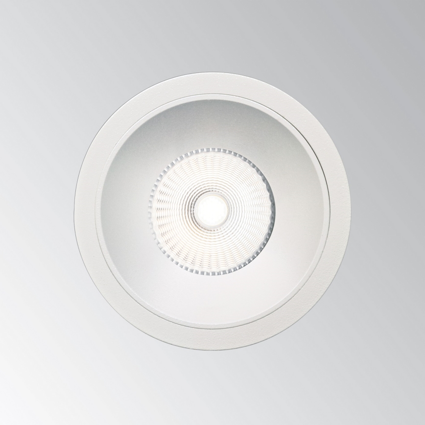 Ideal Lux - Faretto LED da incasso per bagno GAME TRIM LED/11W/230V 3000K CRI 90 Ø 8,5 cm IP65 bianco