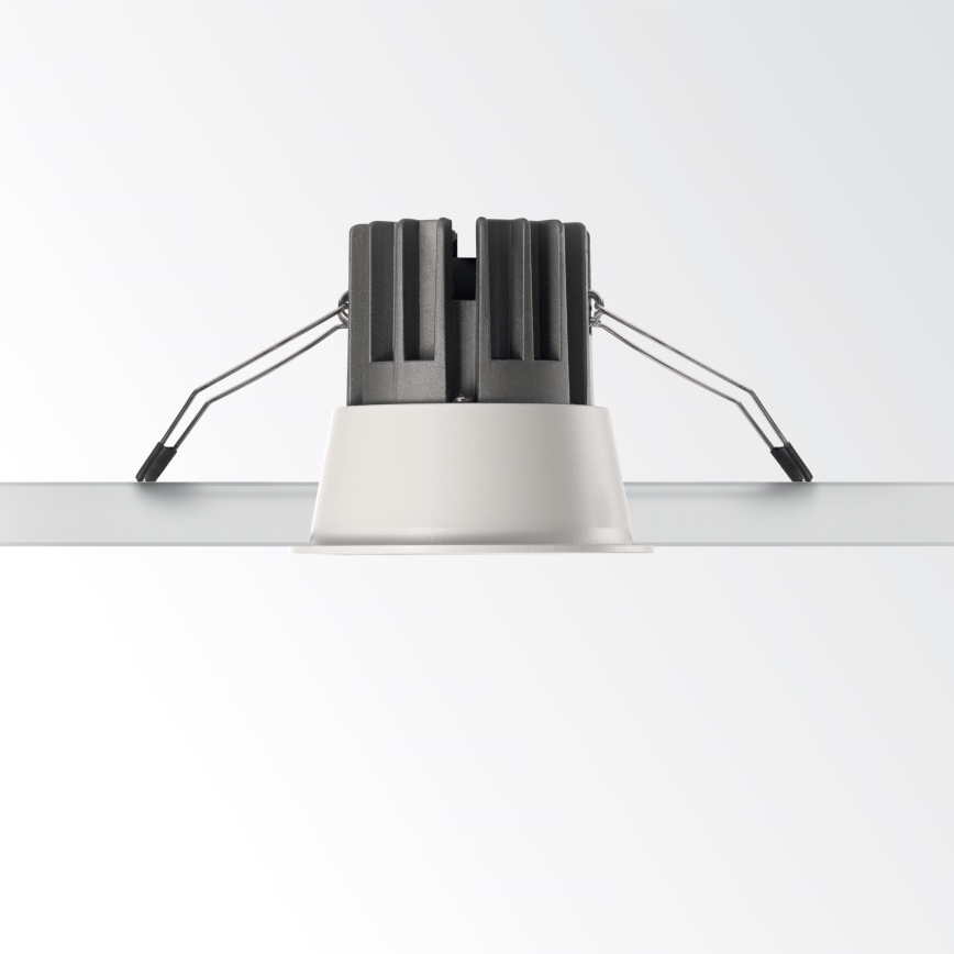Ideal Lux - Faretto LED da incasso per bagno GAME TRIM LED/11W/230V 3000K CRI 90 Ø 8,5 cm IP65 bianco