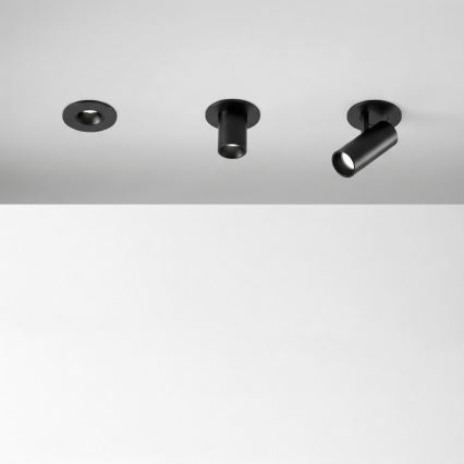 Ideal Lux - Faretto da incasso a LED NOVA 6W/230V 3000K CRI 90 Ø 6,8 cm nero