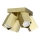 Ideal Lux - Faretto LED DYNAMITE 4xGU10/7W/230V CRI 90 ottone