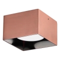Ideal Lux - Faretto LED SPIKE 1xGX53/9W/230V 10x10 cm rame