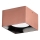 Ideal Lux - Faretto LED SPIKE 1xGX53/9W/230V 10x10 cm rame