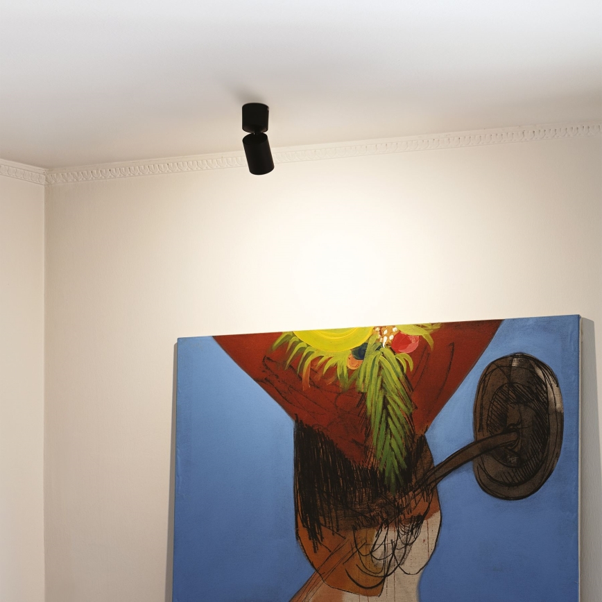 Ideal Lux - Faretto LED TOBY 1xGU10/7W/230V CRI 90 nero