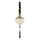 Ideal Lux - Hängeleuchte an Kette HAREM 1xE27/42W/230V d 16,5 cm Messing