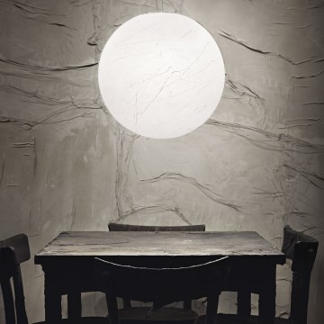 Ideal Lux - Hängeleuchte CARTA 1xE27/25W/230V d 40 cm weiß