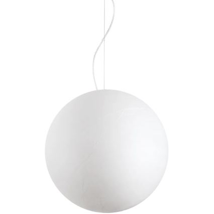 Ideal Lux - Hängeleuchte CARTA 1xE27/25W/230V d 50 cm weiß