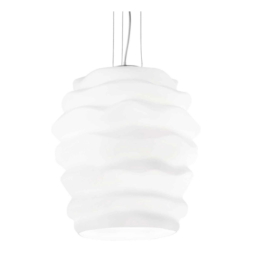 Ideal Lux - Hängeleuchte KARMA 1xE27/60W/230V d 38 cm weiß