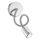 Ideal Lux - Kleine flexible LED-Leuchte LED/3W/230V glänzendes Chrom