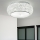 Ideal Lux - Kristall-Deckenleuchte PASHA 14xE14/40W/230V d 65 glänzendes Chrom