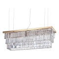 Ideal Lux - Kristall-Hängeleuchte MARTINEZ 8xE14/40W/230V