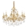 Ideal Lux - Kristall-Kronleuchter an Kette GIOCONDA 12xE14/40W/230V d 90 cm golden