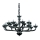 Ideal Lux - Kronleuchter an Kette CASANOVA 16xE14/40W/230V d 120 cm grau