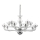 Ideal Lux - Kronleuchter an Kette CASANOVA 16xE14/40W/230V d 120 cm klar