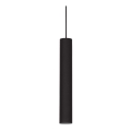 Ideal Lux - Lampada a sospensione LED LOOK 1xGU10/7W/230V CRI 90 Ø 6 cm nero